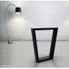 Nogi metalowe trapezowe 60x40x72 PROFIL 10x4cm