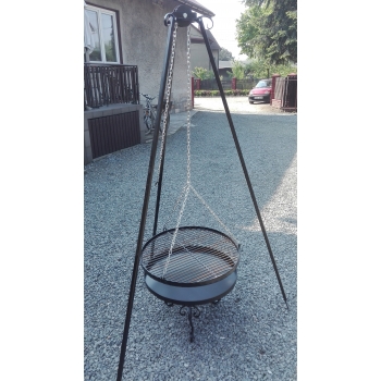 Grill ogrodowy - ruszt ogniskowy