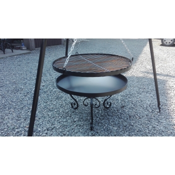 Grill ogrodowy - ruszt ogniskowy