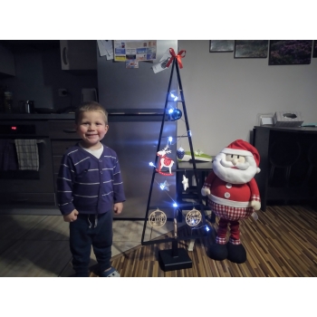 Choinka duża - metalowa dekoracja LOFT