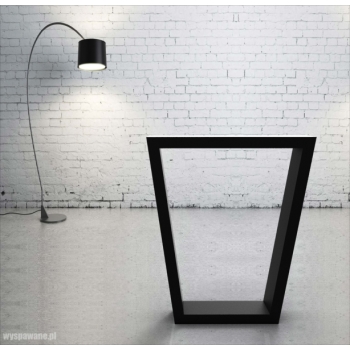 Nogi metalowe trapezowe 60x40x72 PROFIL 10x4cm