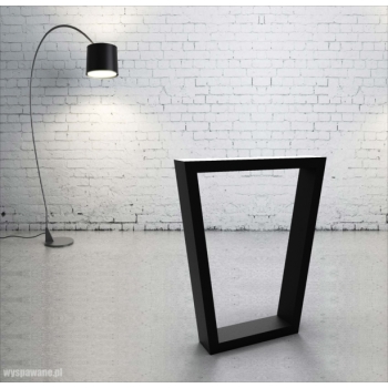 Nogi metalowe trapezowe 60x40x72 PROFIL 10x4cm