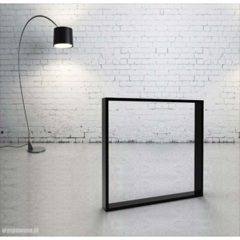 Nogi metalowe 80x75 PROFIL 6x2cm