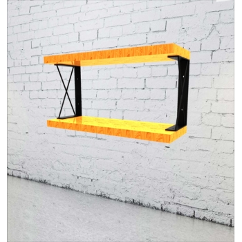 Wspornik półki podwójny 260x140mm