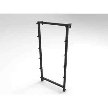 Stojak na gryfy i sztangi - przyścienny