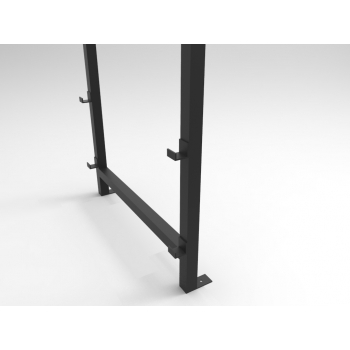 Stojak na gryfy i sztangi - przyścienny