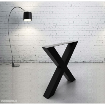 Nogi do stołu X Krzyżowe PROFIL 100x100 h76cm