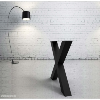 Nogi do stołu X Krzyżowe PROFIL 100x100 h76cm