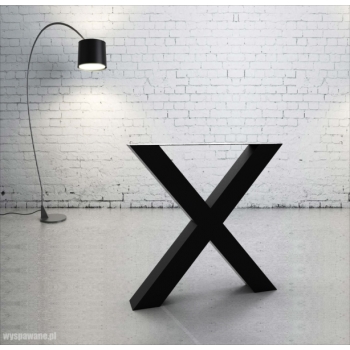Nogi do stołu X Krzyżowe PROFIL 100x100 h76cm