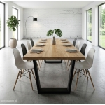 Nogi metalowe trapezowe 60x40x72 PROFIL 10x4cm