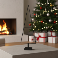 Choinka - metalowa dekoracja LOFT - duża