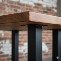 DIY z Charakterem: Jak nogi stołowe z metalu odmienią Twoje wnętrze w stylu Loft