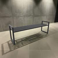 ŁAWKA szatniowa wolnostojąca metalowa - ZAMKNIĘTA