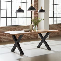 Nogi do stołu X Krzyżowe PROFIL 100x100 h76cm