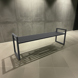 ŁAWKA szatniowa wolnostojąca metalowa - ZAMKNIĘTA