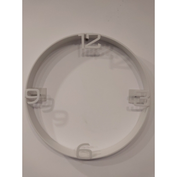 Obręcz stalowa pod zegar z cyframi LOFT