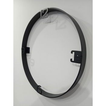 Obręcz stalowa pod zegar z cyframi LOFT