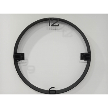 Obręcz stalowa pod zegar z cyframi LOFT