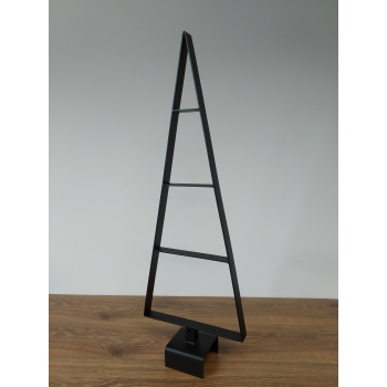 Choinka - metalowa dekoracja LOFT - średnia