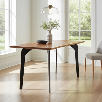 Nogi do stołu jadalnego - wycinane laserowo 75cm