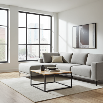 Podstawa stolika KWADRO PROFIL 1,5x1,5cm