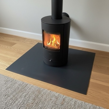 Blacha pod kominek 100x100 cm (kwadrat)