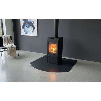 Blacha pod kominek 100x100 cm (kołyska)