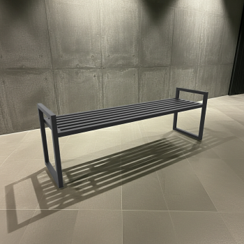 ŁAWKA szatniowa wolnostojąca metalowa - ZAMKNIĘTA